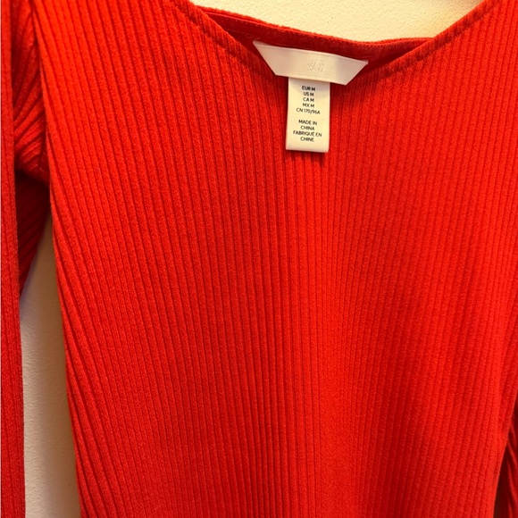H&M Ribbed Square Neck Top - Picture 4 of 5